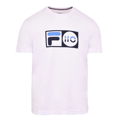 Мужская теннисная футболка Fila T-Shirt Milo M - white