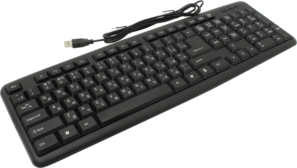 Клавиатура Defender HB-420  Black  &lt;USB&gt; 107КЛ &lt;45420&gt;
