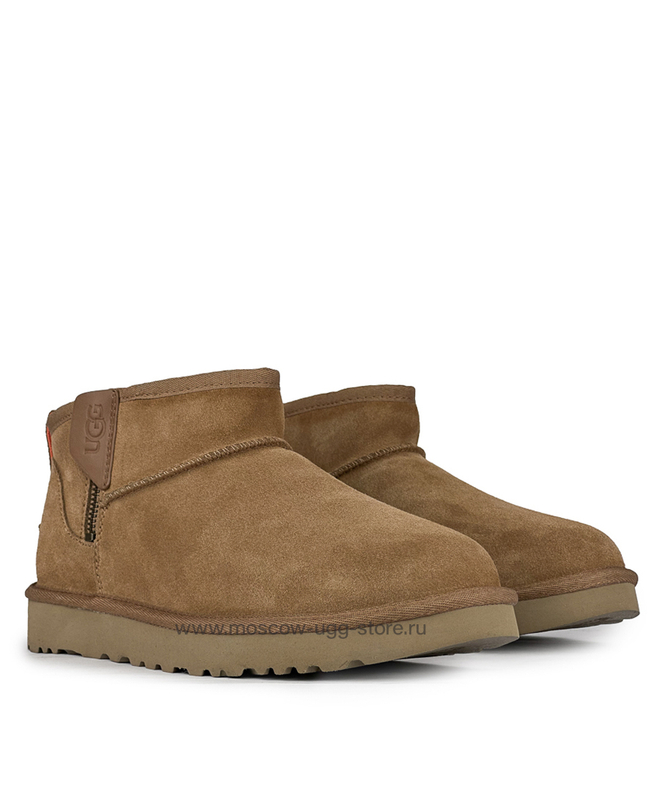 MEN'S ULTRA MINI ZIP BOOT Chestnut