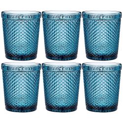 НАБОР СТАКАНОВ "ГРАНАТ" ИЗ 6ШТ. СЕРИЯ "MUZA COLOR" 280МЛ. / В=10 СМ (КОР=6НАБ.)