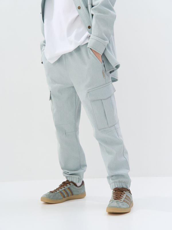 Джинсы карго 