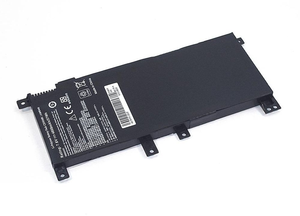 Аккумуляторная батарея для ноутбука Asus X455 (X455-2S1P) 7.6V 37Wh OEM черная
