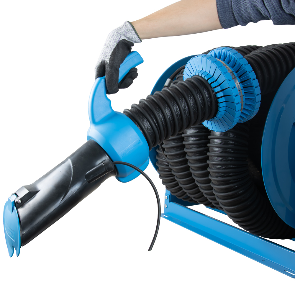 WDK-87610 Катушка для вытяжки выхлопных газов, шланг 76 мм