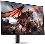 Монитор 31.5" Samsung LS32DG800SIXCI серебристый