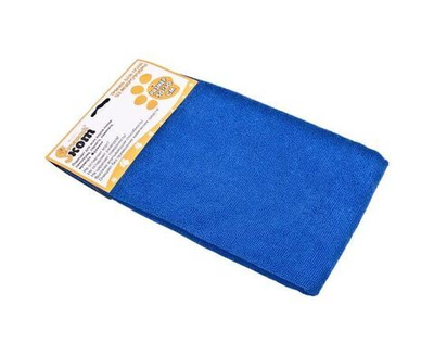 Тряпка для пола 50*60см, микрофибра, синяя, M-02F-L, 310236, Рыжий Кот