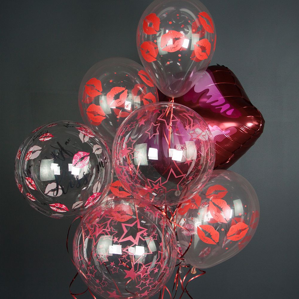 Шар (30"/76 см) Фигура, Губы