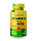 Орзакс Витамин Д3 2000, Vitamin D3 2000 ME