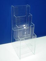 Подставка для евробуклетов 4-х ярусная верт