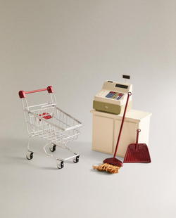 ZARA HOME ДЕТСКИЙ НАБОР ИГРУШЕК "СУПЕРМАРКЕТ", РАЗНОЦВЕТНЫЙ