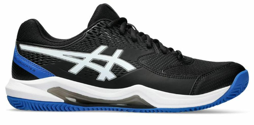 Теннисные кроссовки Asics Gel-Dedicate 8 Clay - black/tuna blue