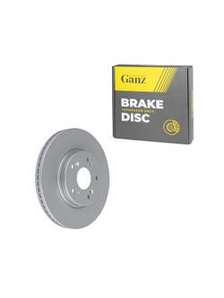 Диск тормозной передний с покрытием для HONDA ACCORD (12-) GANZ GIJ10415