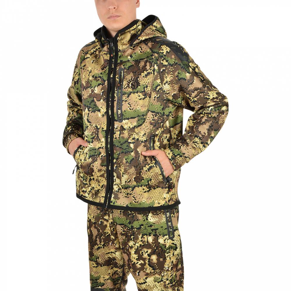 Костюм мужской "Tracker II", softshell, лес/forest, ХСН