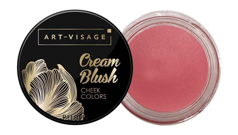 Румяна кремовые Art-Visage Cream blush 02 пыльная роза