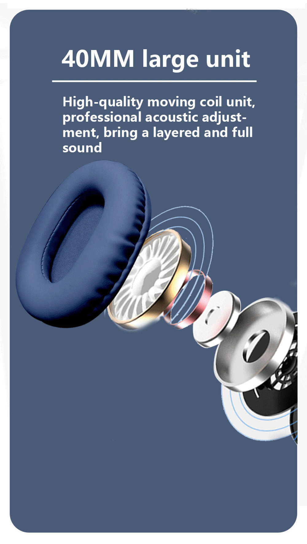 Наушники беспроводные с радио AKZ Max11