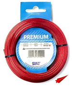 Леска для триммера "SIAT PREMIUM" 555005, армированная, сечение звезда, 2мм, 15м (555005)