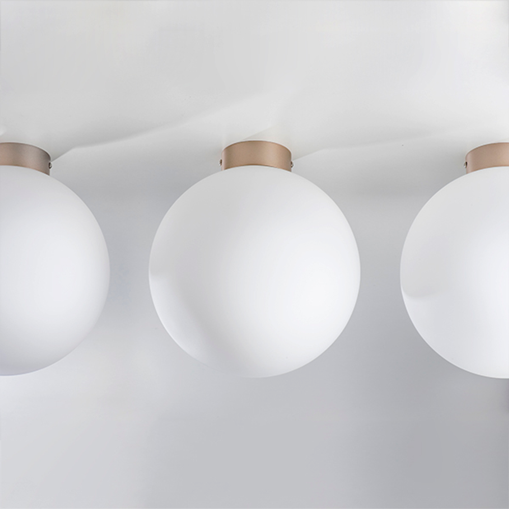 812033 Люстра GLOBO 1х40W E14 ШАМПАНЬ/БЕЛЫЙ