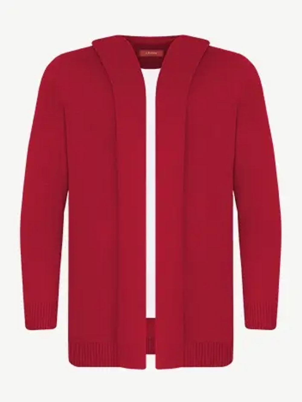 Кардиган с капюшоном из хлопка