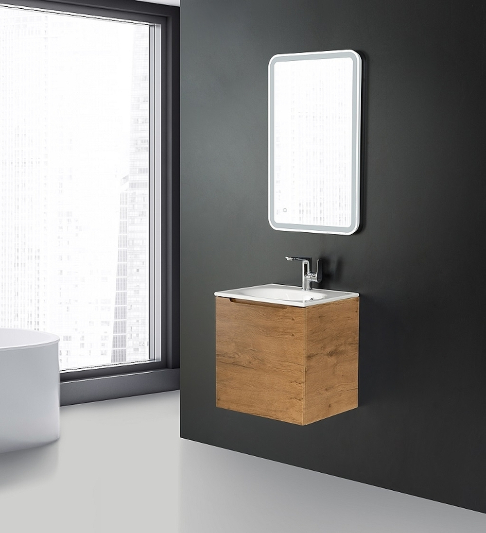 Тумба под раковину BelBagno Etna 50 ETNA-500-1C-SO-RN-P подвесная Rovere Nature