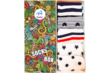 Носки Funfur Love в наборе 5 пар