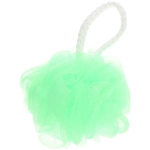 Мочалка детская полипропиленовая в красочной коробке «KARAPPPUZ House», цвет зеленый, d - 10см,30гр