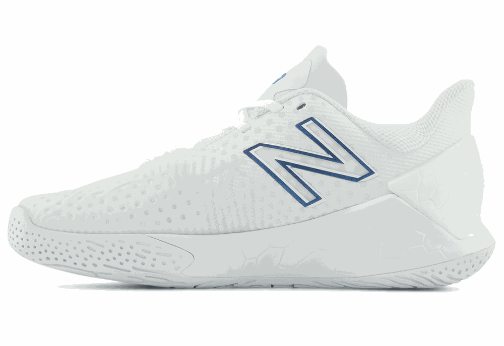 Женские Кроссовки теннисные New Balance Fresh Foam Lav V2 Women -  white/laser blue - купить по выгодной цене | Теннисный магазин  tennis-store.ru