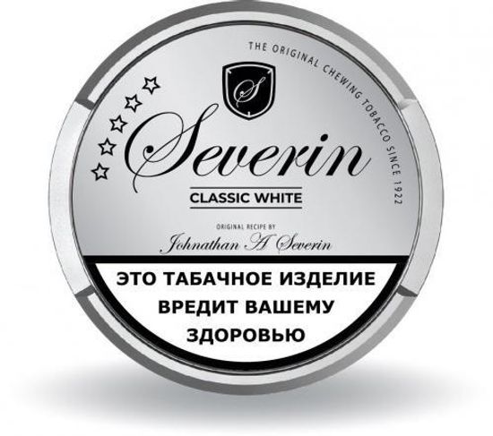 Табак жевательный "JOHNATHAN A SEVERIN" с ароматом "CLASSIC WHITE / SLIM"