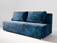 Диван лайт, раскладной, ткань краш 02