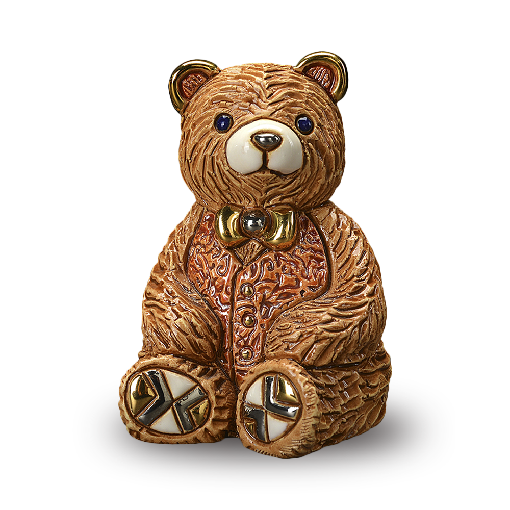 De Rosa Rinconada Статуэтка коллекционная Плюшевый медведь Тедди, девочка