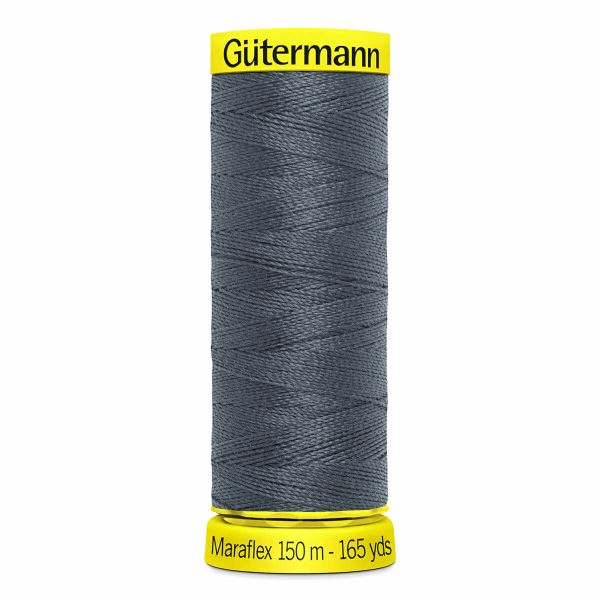 Нитки для трикотажа Gutermann Maraflex 120 (150 метров), 5 кат. | 093 аспидно-серый