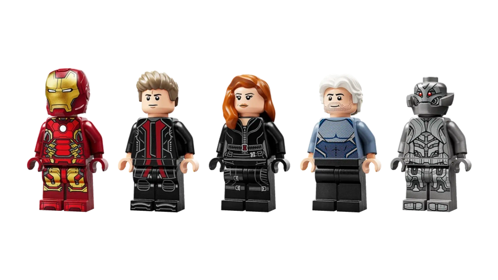 Конструктор LEGO Marvel 76325 Квинджет Мстители: Эра Альтрона