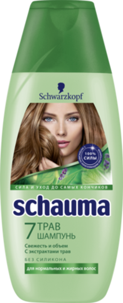 SCHAUMA шамп,7 Трав (380мл)