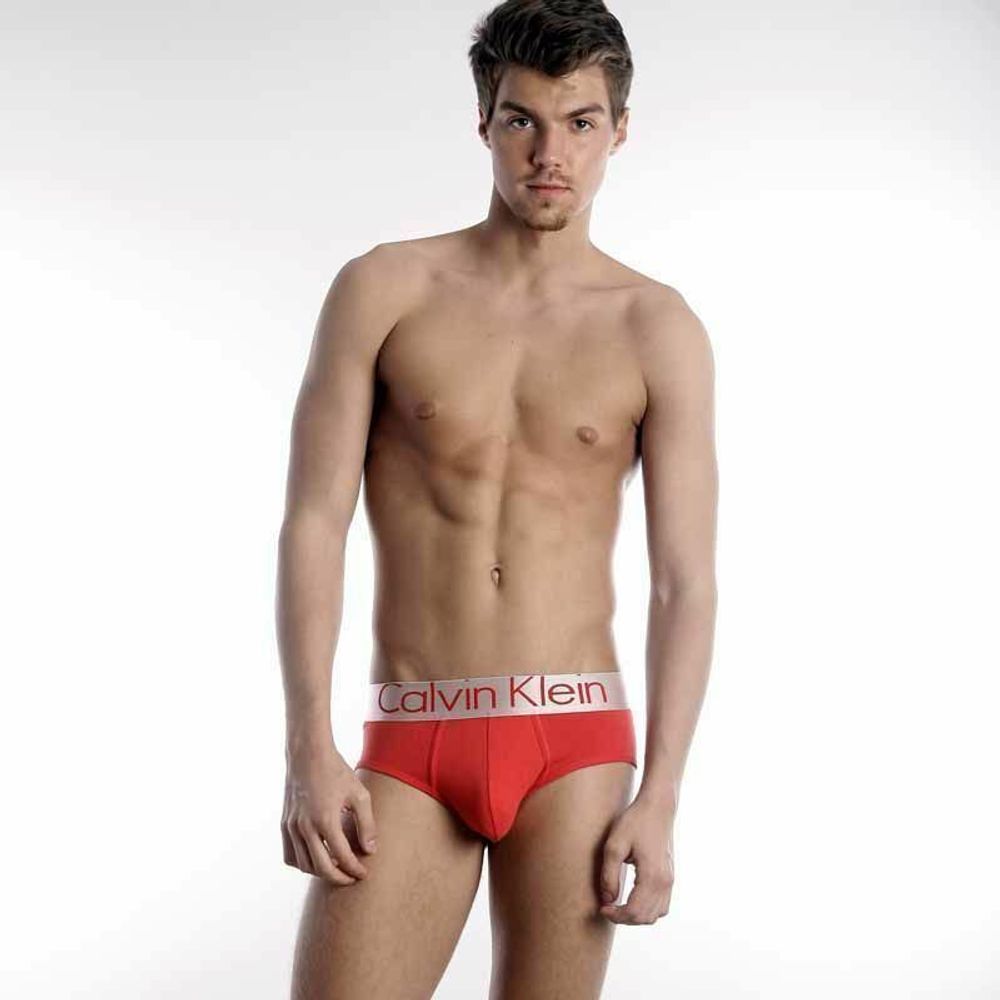 Мужские трусы брифы Calvin Klein Brief Steel Red