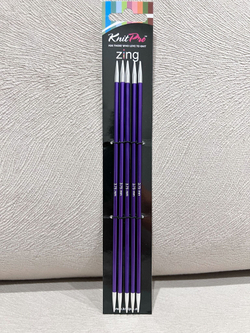 Спицы чулочные Zing 2,75мм/20см, KnitPro