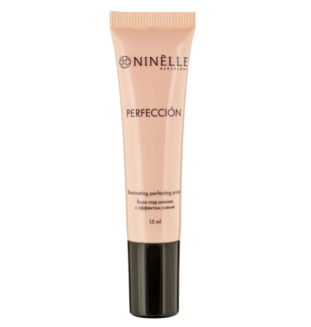 Ninelle База под макияж Perfeccion, с эффектом сияния, тон №101, Золотисто-персиковый