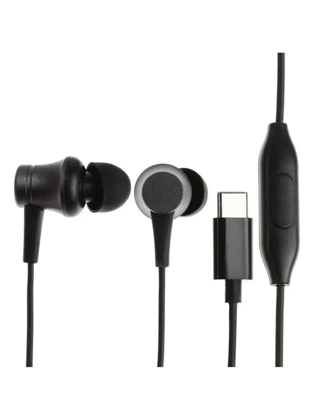 Наушники CB-53, проводные, вакуумные, микрофон, 1 м, Type-C,