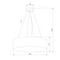 Подвесной светильник TK Lighting 4244 Rondo White