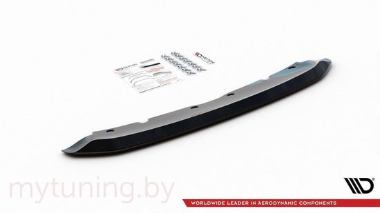 Сплиттер бампера переднего для BMW 1 серии F40 M-Pack (19-...)