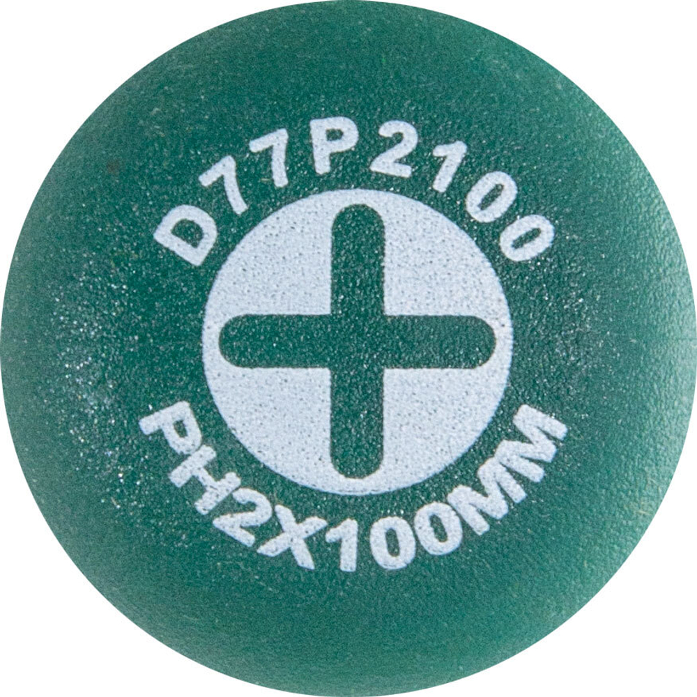 D77P2100 Отвертка стержневая крестовая ANTI-SLIP GRIP, PH2х100 мм