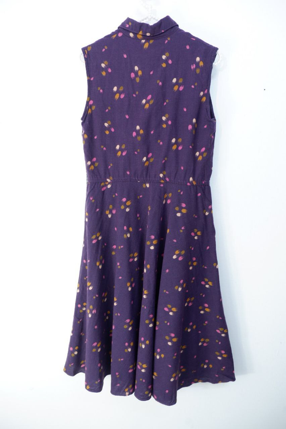 Платье Yachi шерстяное с красивым принтом 44/46 размер