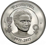 France, Simone Veil Commemorative Medal, Collection Panthéon, 2017