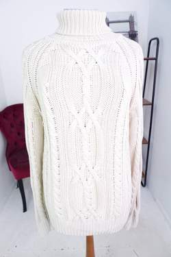 Свитер удлиненный, визуально на 48/50 размер