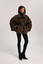 Бомбер двусторонний из вельвета