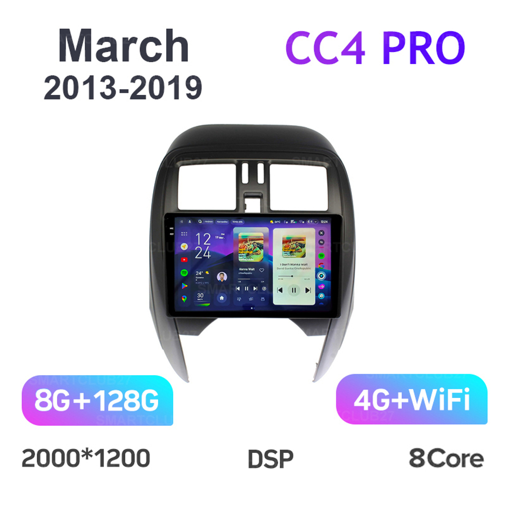 Teyes CC4 Pro 9" для Nissan March, Latio 2013-2019