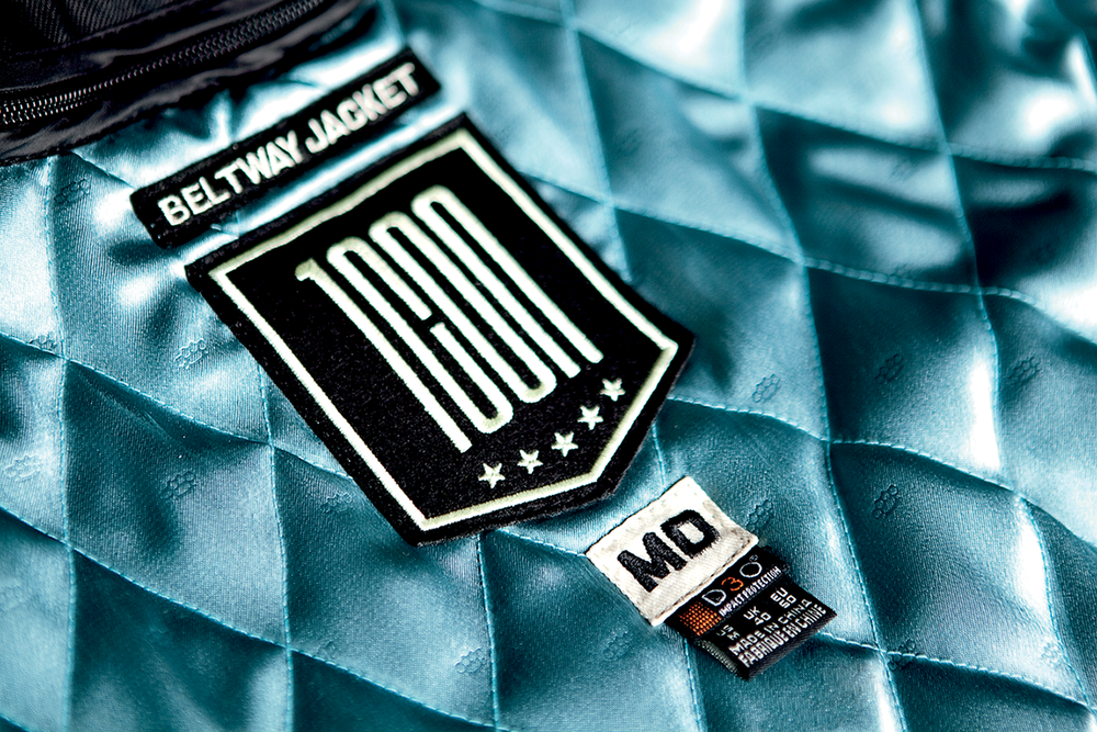 Мотокуртка - ICON 1000 BELTWAY (текстиль, черная)