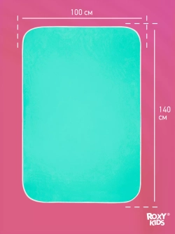 Клеенка непромокаемая на резинках в кроватку 100х140