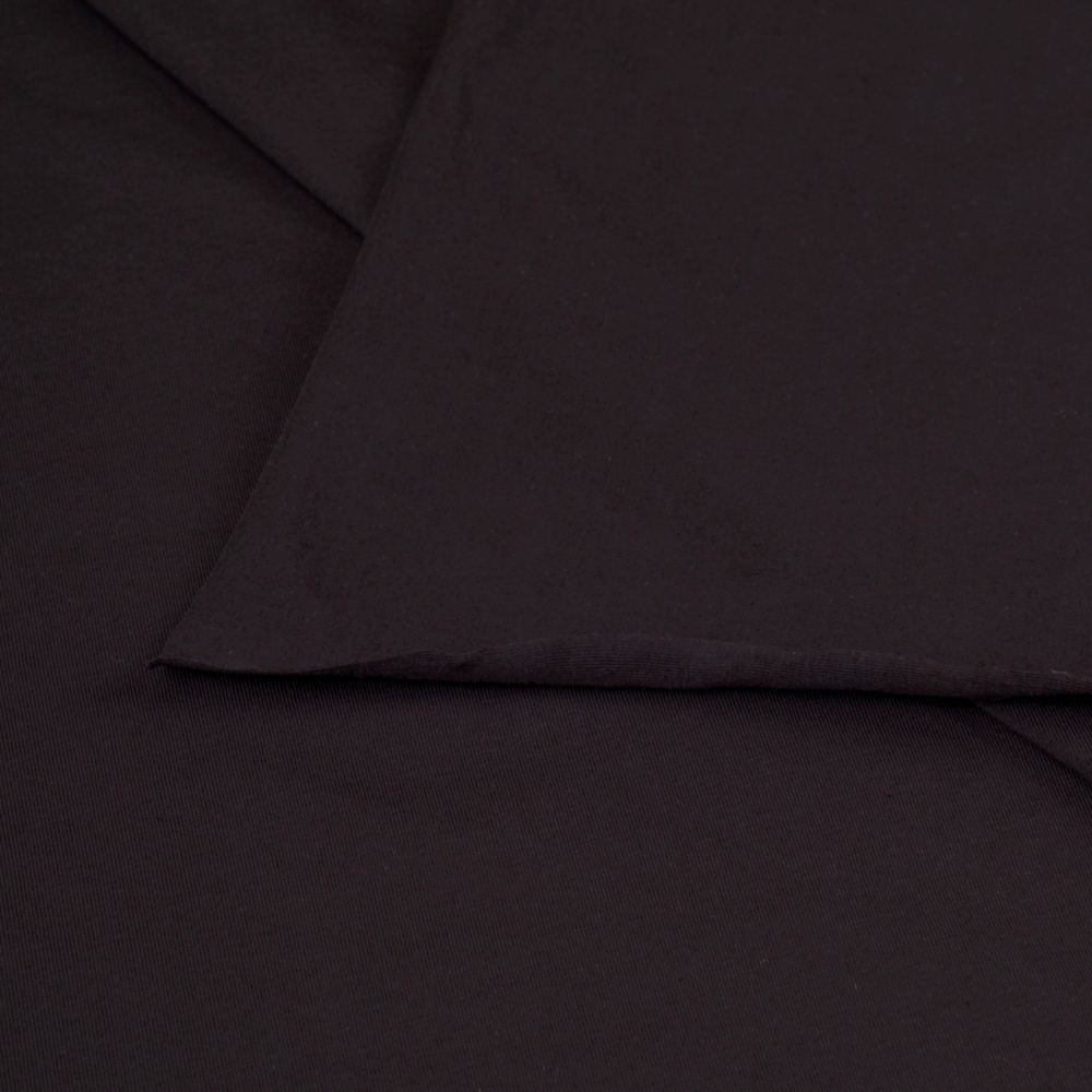 Кулирная гладь, 100% хлопок, 150 гр/м2, чёрный (0600)