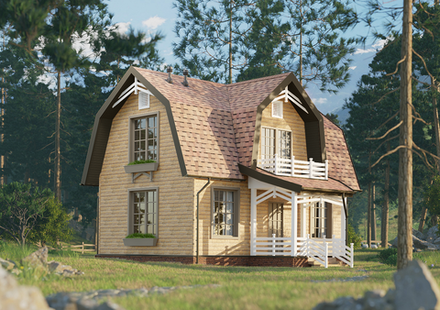 Ламинированная черепица Docke Серия Dragon Premium, Карамель 2,38м2