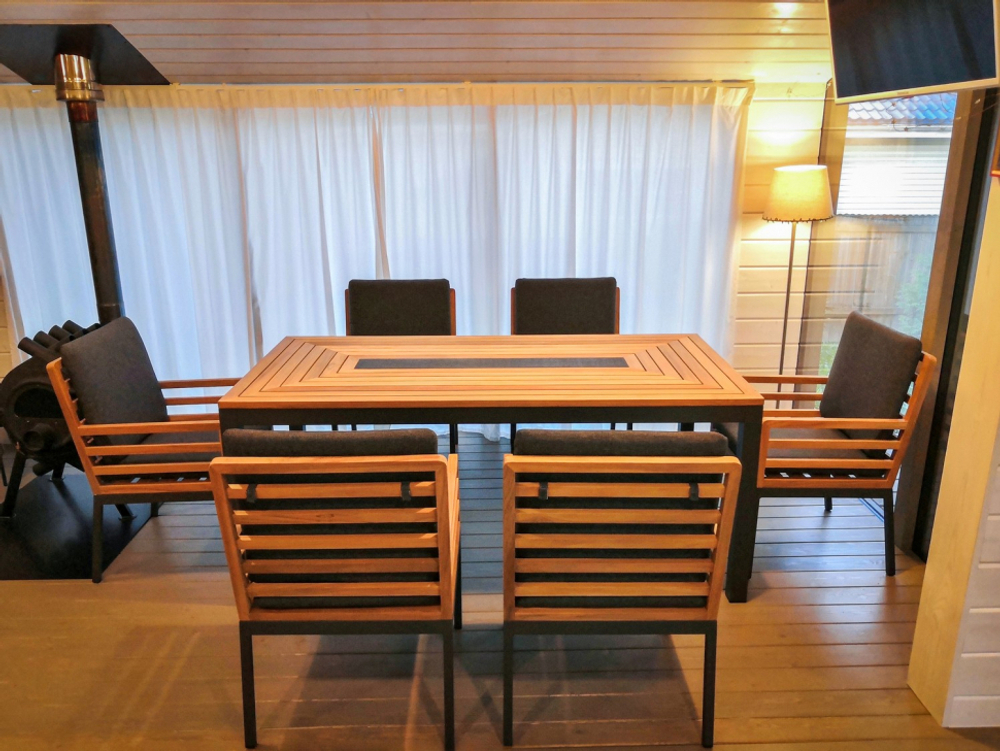 Обеденная группа Ideal Patio ЭГМОНТ стол тик 180