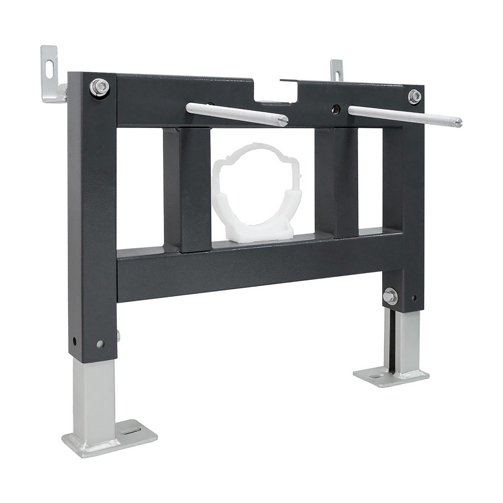 Комплект ABBER подвесной унитаз Bequem AC1107P белый с импульсным смывом с инсталляцией AC0101P