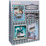 Пакет подарочный «Винтаж» 31*42*12 см, микс